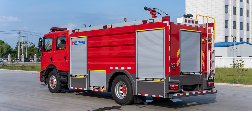 东风D9外露水罐消防车图4