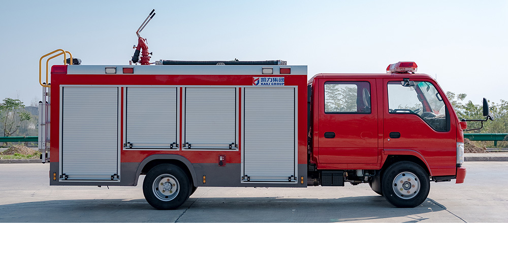 五十铃600P泡沫消防车图2