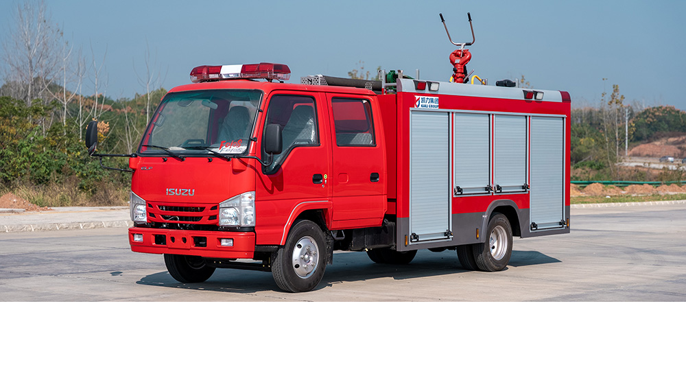 五十铃600P泡沫消防车图3