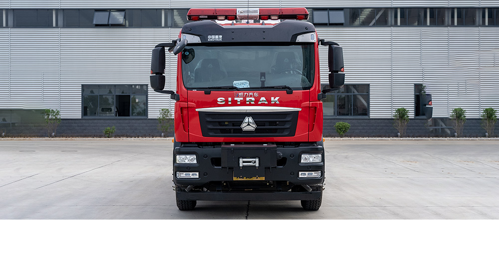 汕德卡单桥城市主战消防车图6