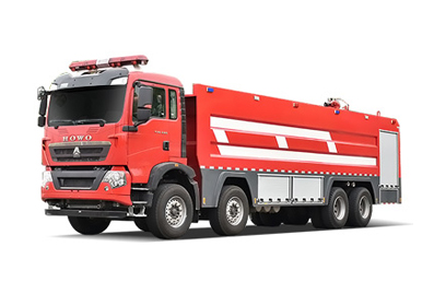 豪沃前四后八泡沫消防车