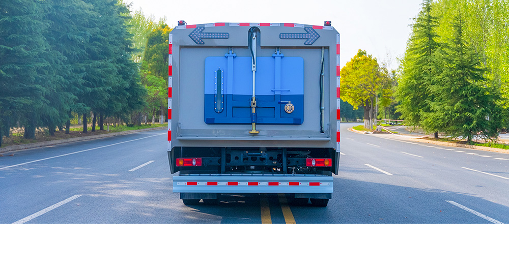 东风天锦纯电洗扫车图8