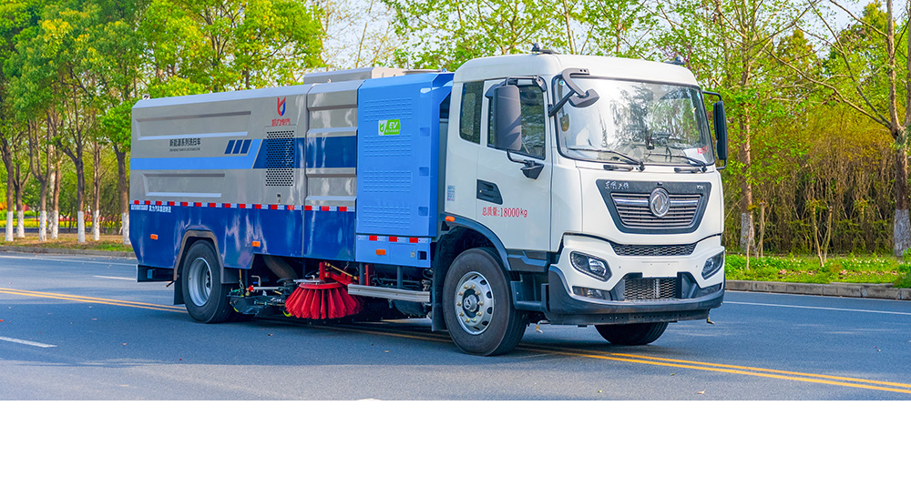 东风天锦纯电洗扫车图1