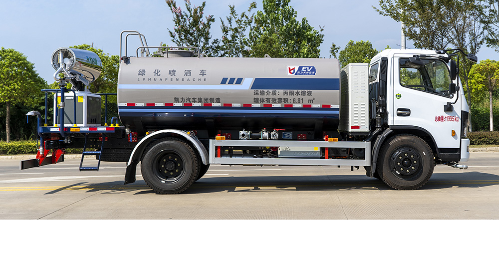 东风福瑞卡混动绿化喷洒车图3