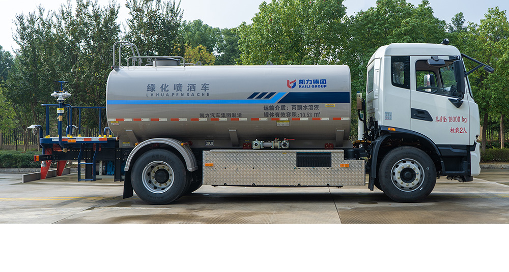 东风天锦纯电绿化喷洒车图3