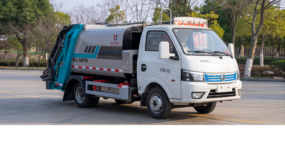东风途逸纯电压缩式垃圾车图1