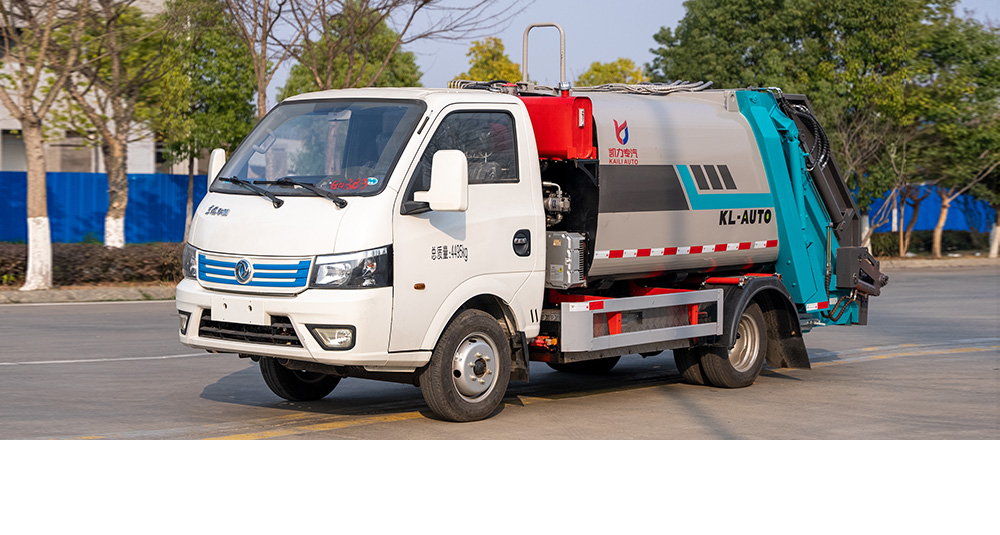 东风途逸纯电压缩式垃圾车图2