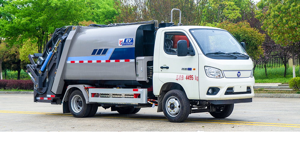 祥菱M2纯电动压缩式垃圾车图1
