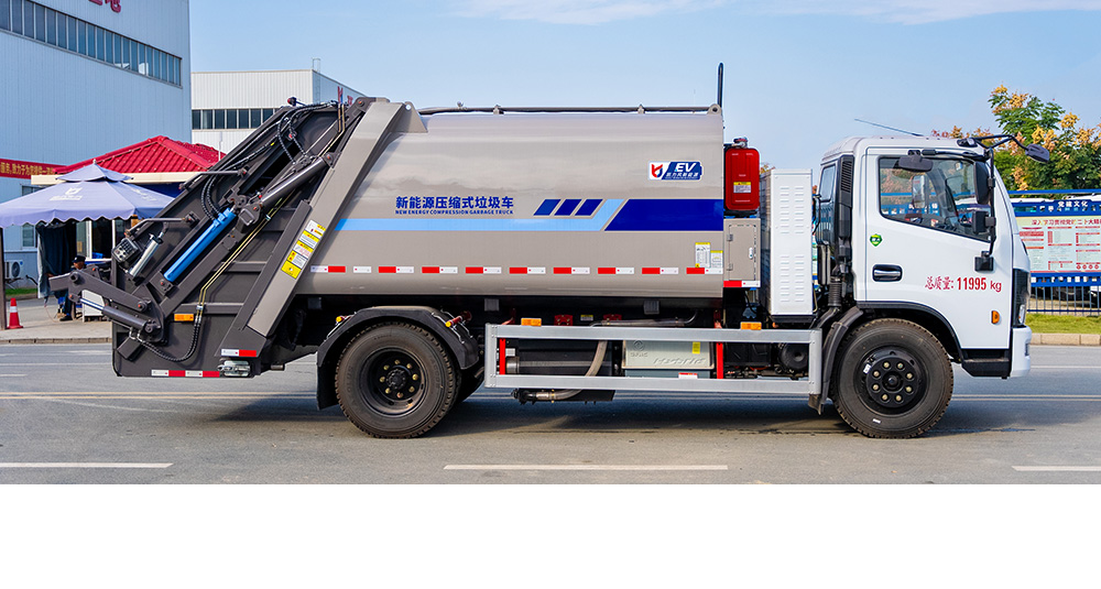 东风福瑞卡混动压缩式垃圾车图3