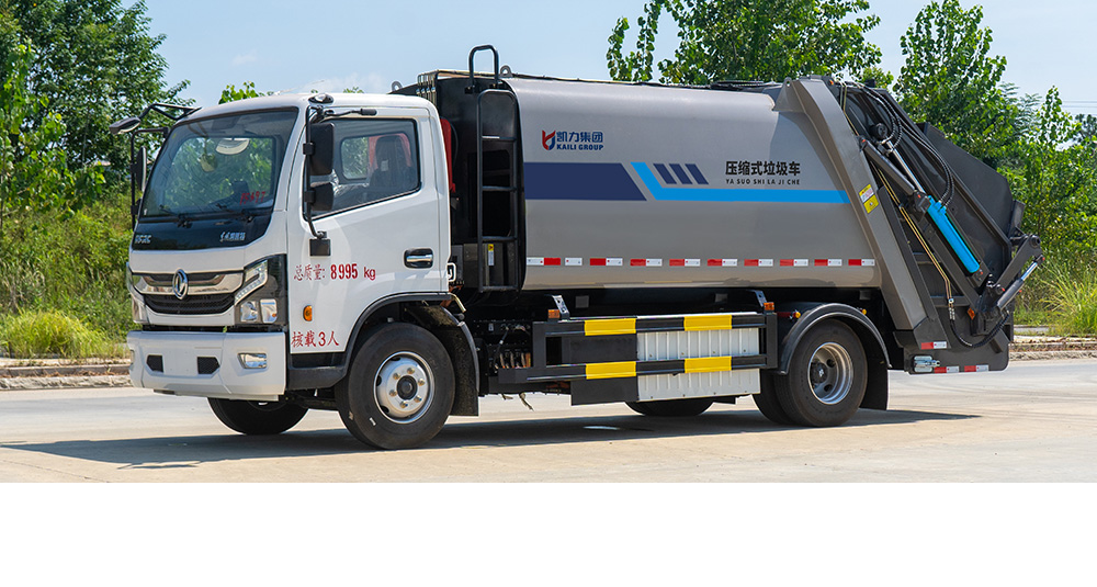 东风凯普特纯电压缩式垃圾车图2