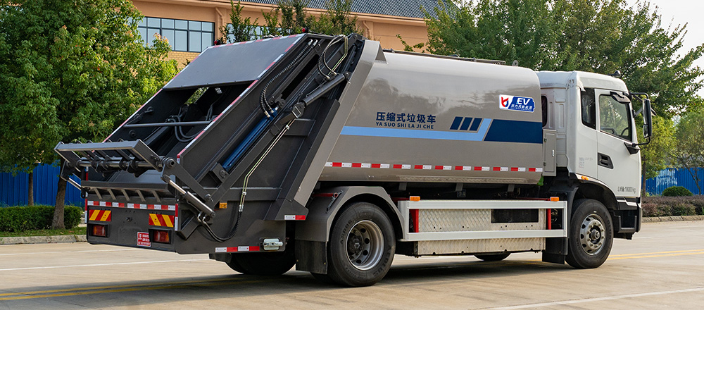 东风天锦纯电压缩式垃圾车图3