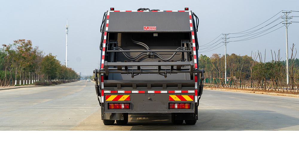 重汽纯电压缩式垃圾车图7