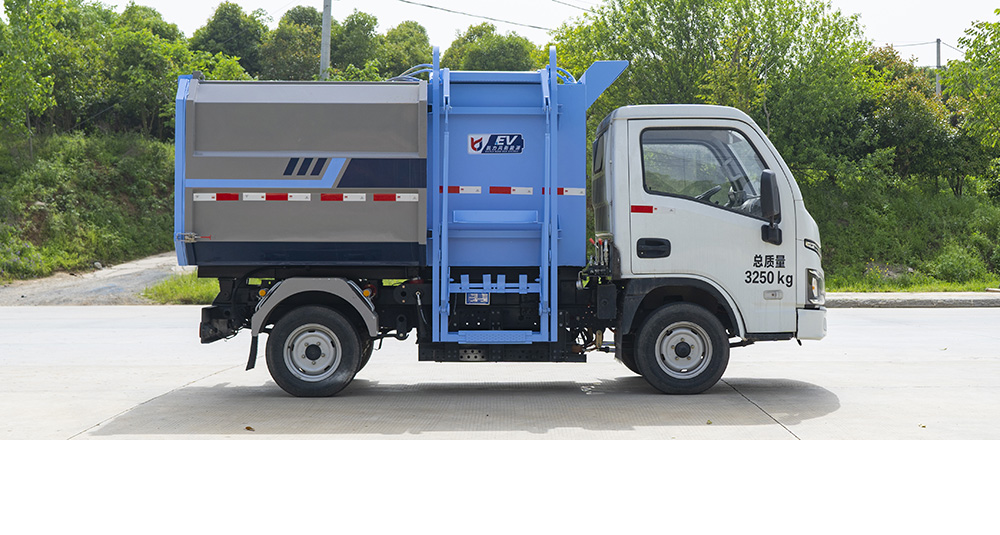 上汽跃进纯电自装卸式垃圾车图5