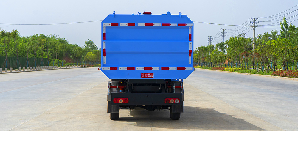 上汽跃进纯电自装卸式垃圾车图8