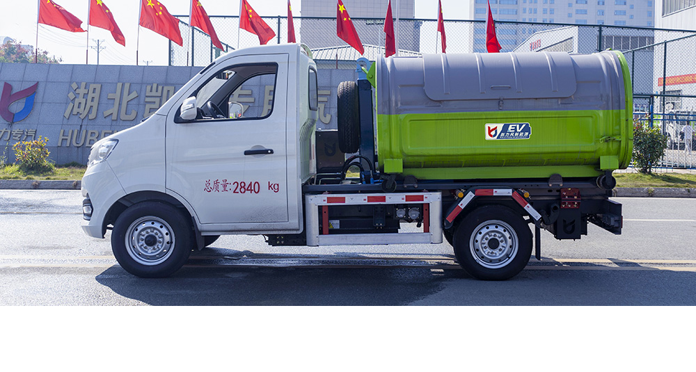 长安纯电车厢可卸式垃圾车图5