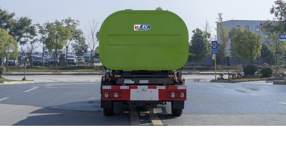 长安纯电车厢可卸式垃圾车图7