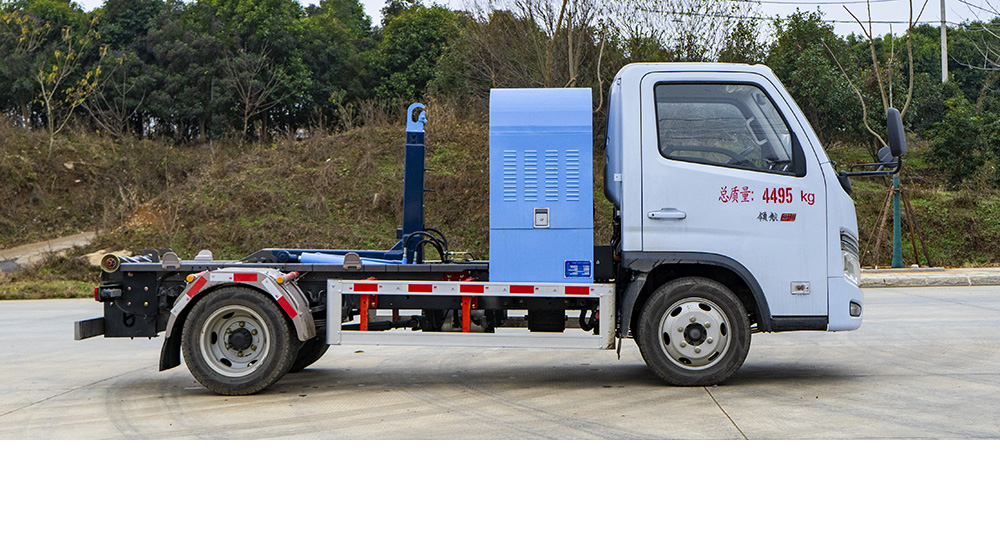 福田领航S1纯电车厢可卸式垃圾车图3