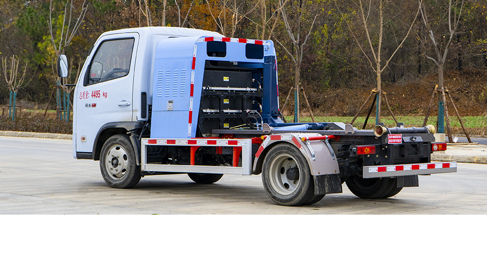 福田领航S1纯电车厢可卸式垃圾车图6