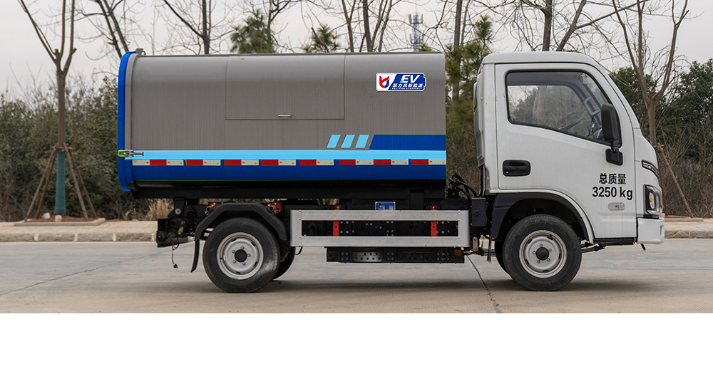 上汽跃进纯电自卸式垃圾车图3