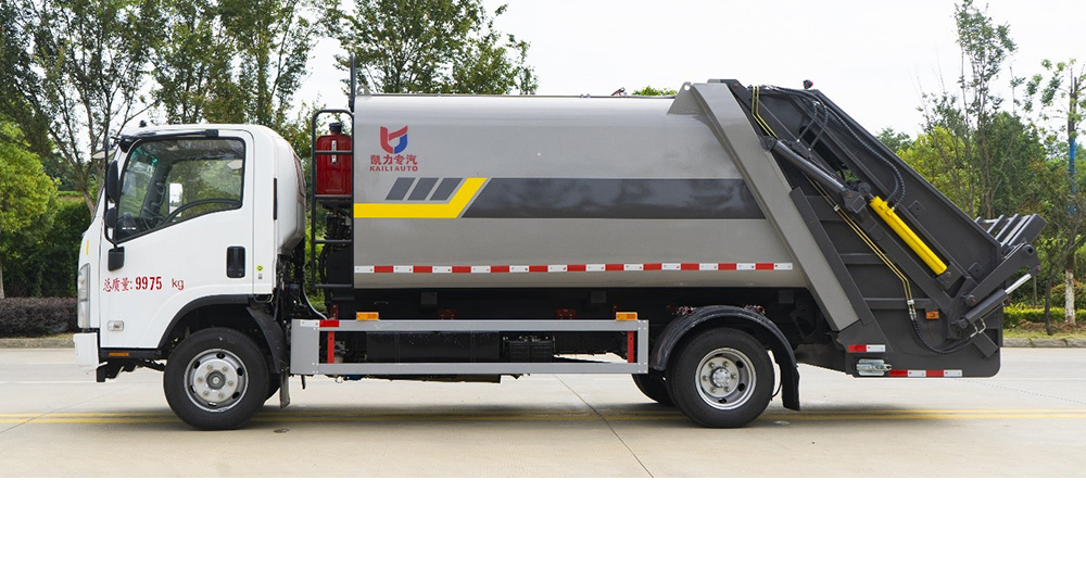 福田小卡之星3压缩式垃圾车图4