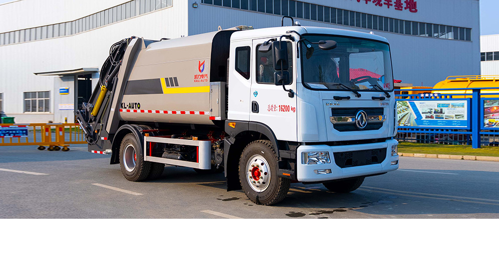 东风D9压缩式垃圾车图1