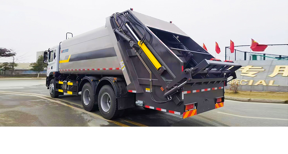 华神T5压缩式垃圾车图4