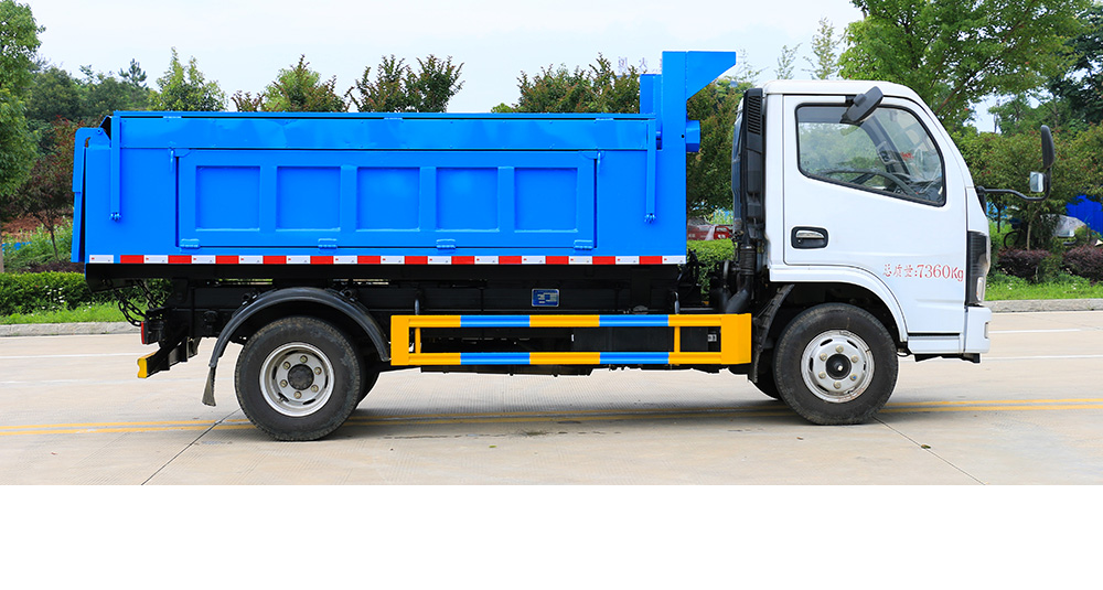 小多利卡自卸式垃圾车图3