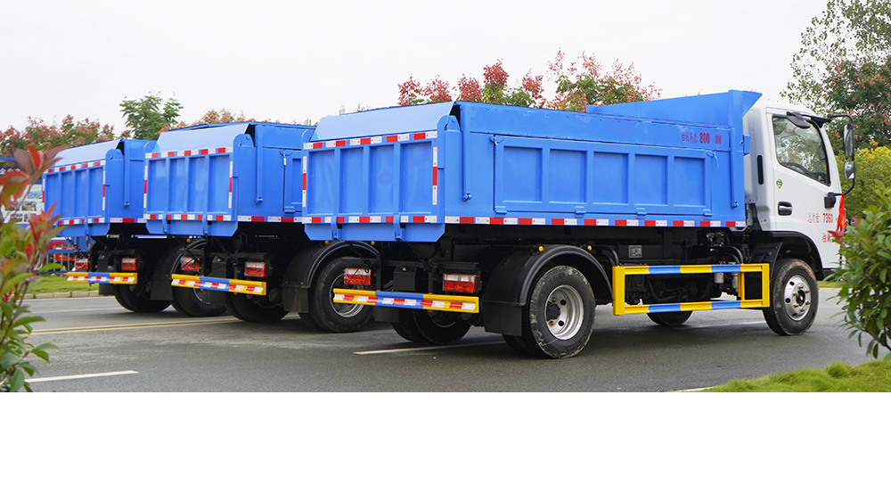 大多利卡自卸式垃圾车图3