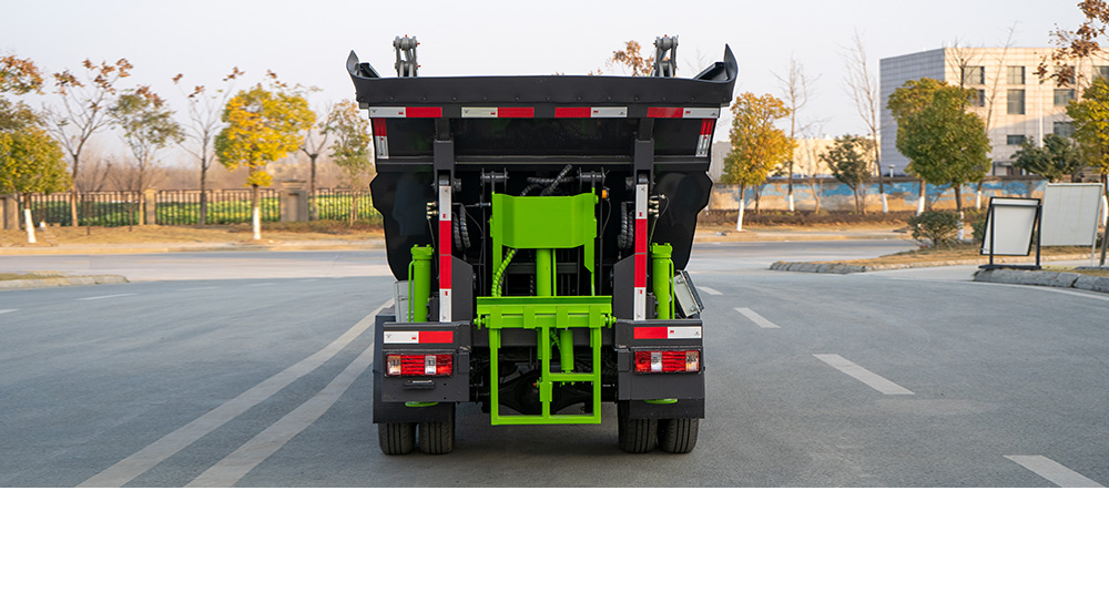 长安自装卸式垃圾车 后装图7