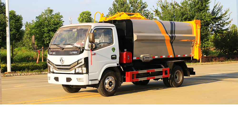 小多利卡侧装压缩垃圾车图2