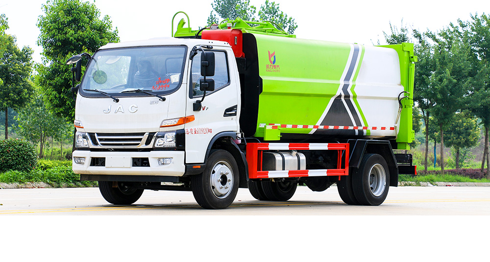 江淮侧装压缩垃圾车图2