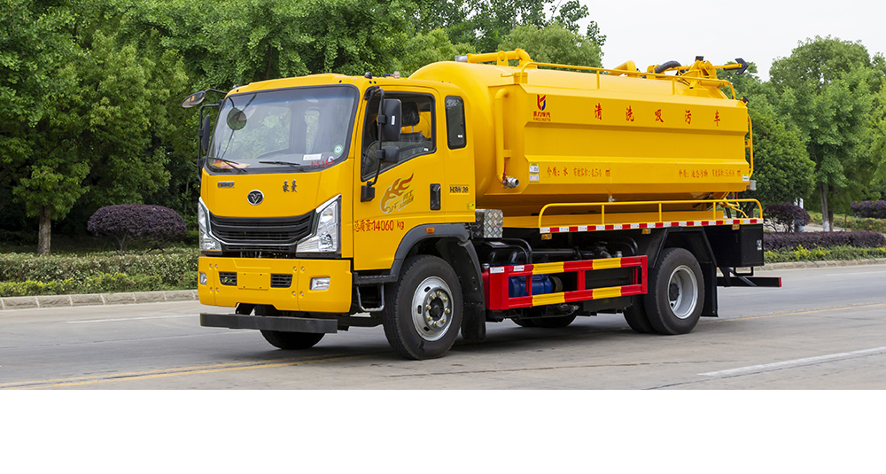 重汽豪曼清洗吸污车图3