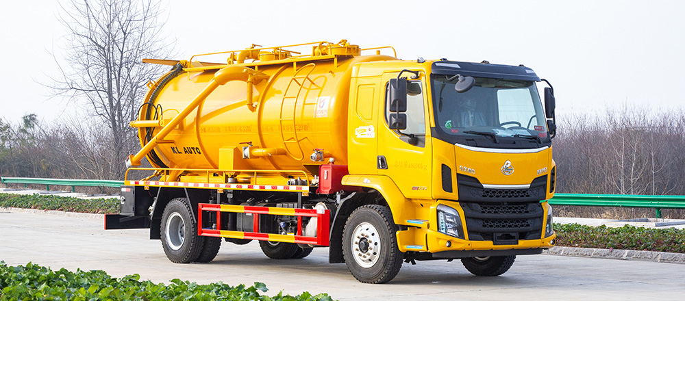 柳汽乘龙清洗吸污车图1