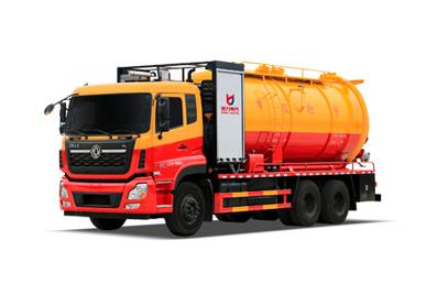 东风天龙清洗吸污车