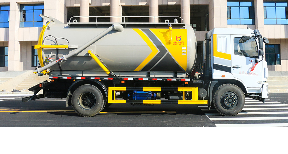 东风华神KL5吸污车图4