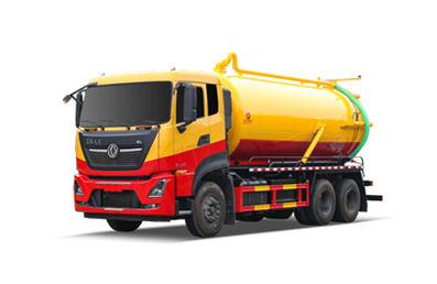 东风天龙后八轮吸污车