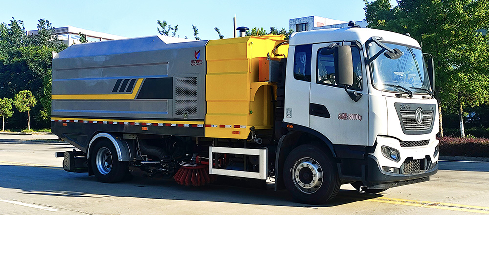 天锦扫路车图1